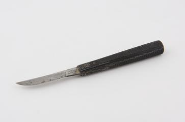 Scalpel, steel and ebony