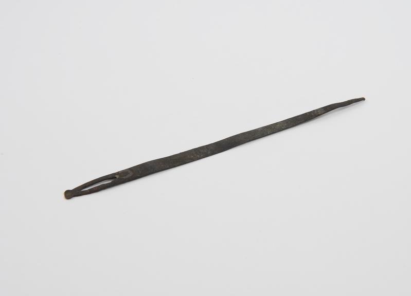 Seton (?) needle, iron (?), Roman (?), 199BC-500AD