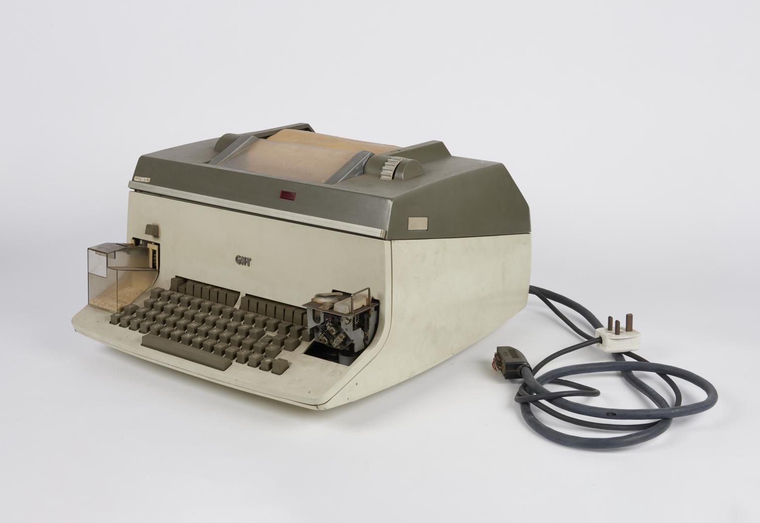 GNT Model 5 Teleprinter, c.1969 | Science Museum Group Collection