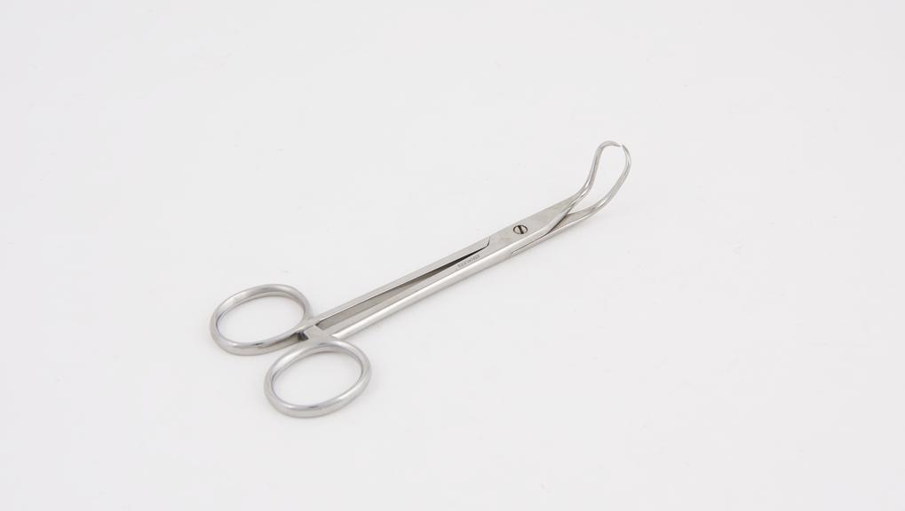 Towel forceps, stainless steel, British, 1920-1950