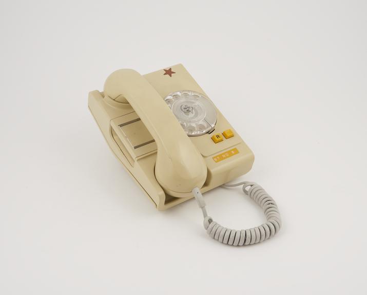 Telephone handset 'Ambassador 8100R' colour stone