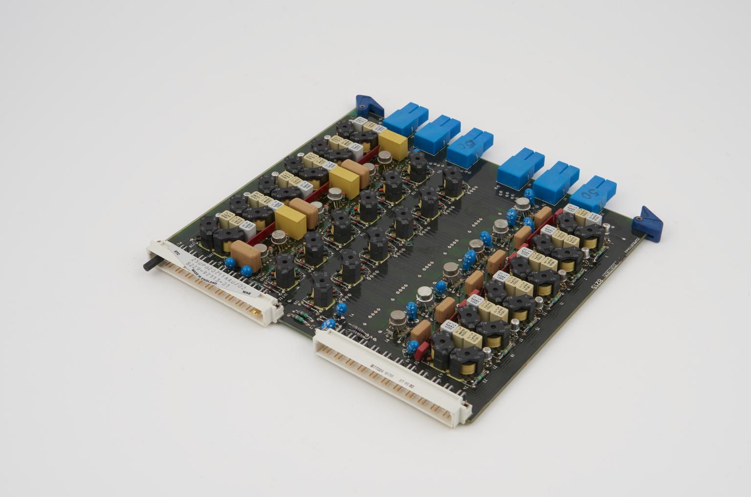 Channel card for second generation 30-channel PCM, 1982 | Science ...
