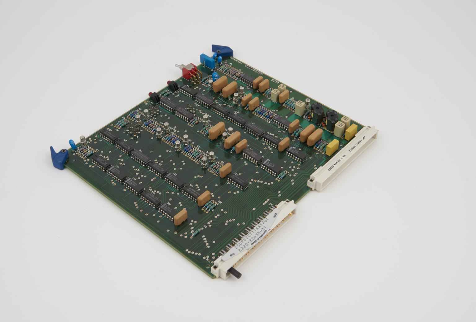 Microprocessor Alarm System 90 Alarm card for second generation 30-channel PCM, 1982 | Science Museum ...