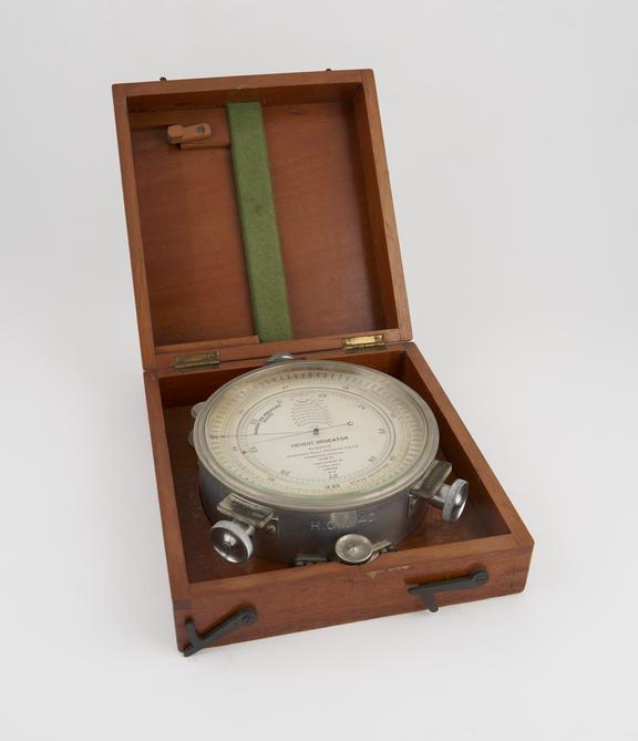 One Appleyard barometer and altimeter, with 3 adjustable scales.