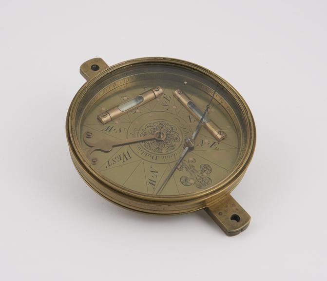 Surveyor's compass (circumferentor), by John Thomas Woodward