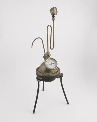 Pressure gauge, fitted to Marcet's apparatus