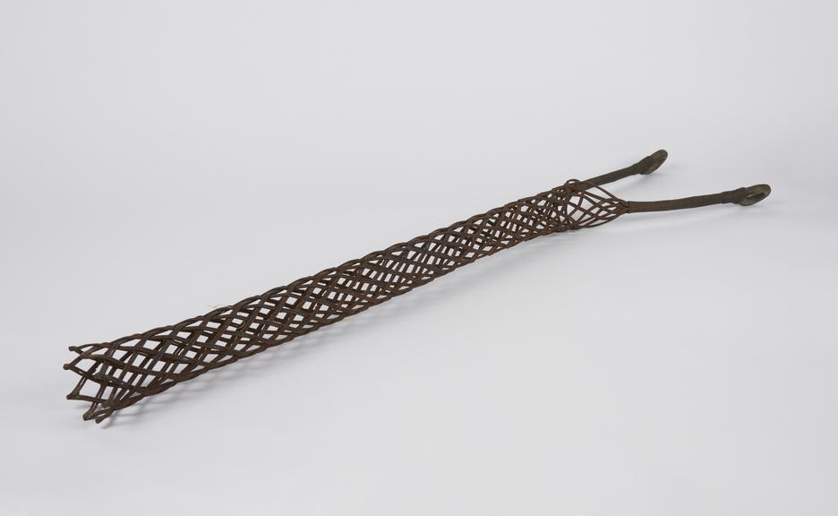 Woven-sleeve cable grip
