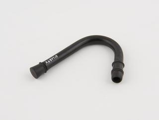 Black vulcanite tubing