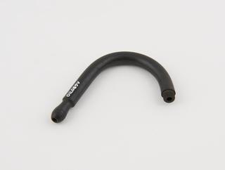 Black vulcanite tubing