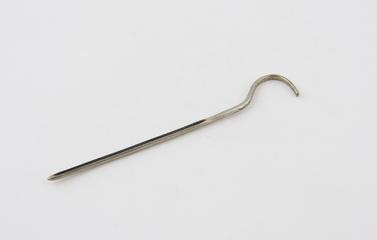 Director and aneurism needle, steel, 1880-1920