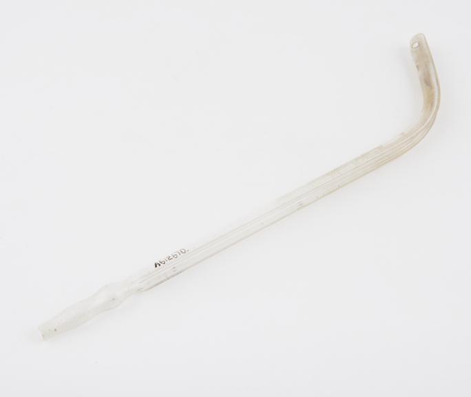 Tube, for flushing of uterus, glass