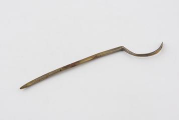 Director and aneurism needle, steel, 19th century