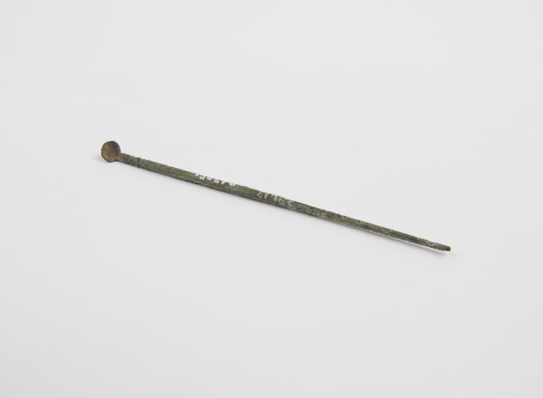 Bronze ear scoop, Greek, from Erethria, from Hamonic collection