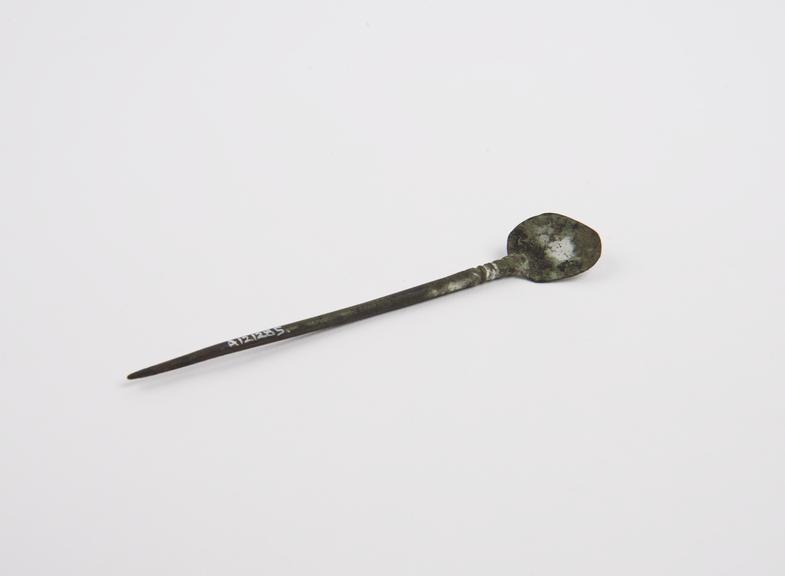 Scoop, bronze, perhaps Roman, found at Tyre