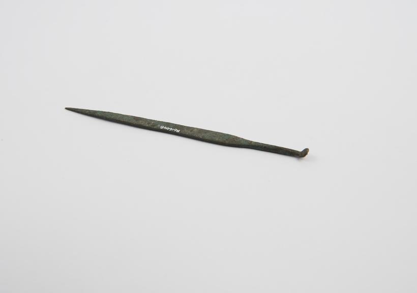 Combined scoop and probe, bronze, Roman(?), 199BC-500AD