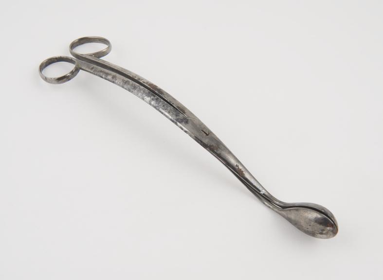 Uterine forceps(?), steel, 19th century