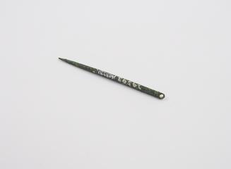 Needle, bronze, found at Peronne