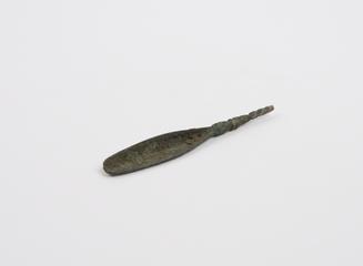 Scoop, bronze, incomplete, Roman, 199BC-500AD