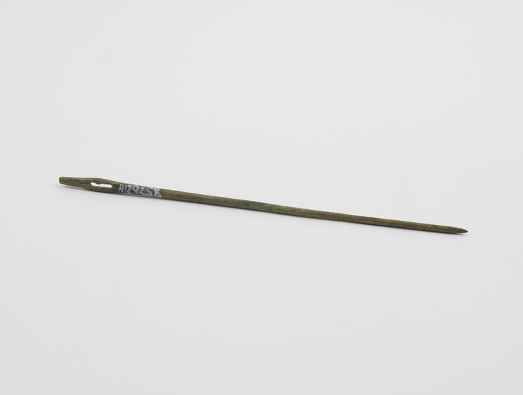 Needle, bronze, Roman