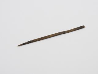 Needle, incomplete, bronze, Roman | Science Museum Group Collection