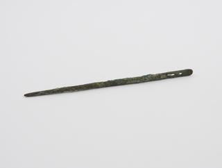 Needle, bronze, with double fenestration
