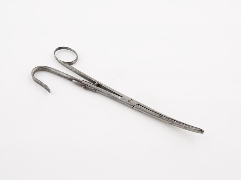 Lennox Browne nasal polypus forceps, steel