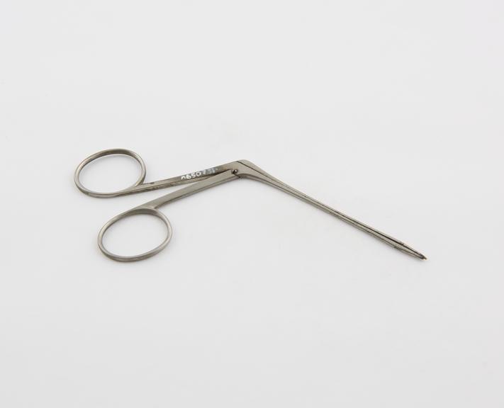 Nasal polypus forceps, steel, plated