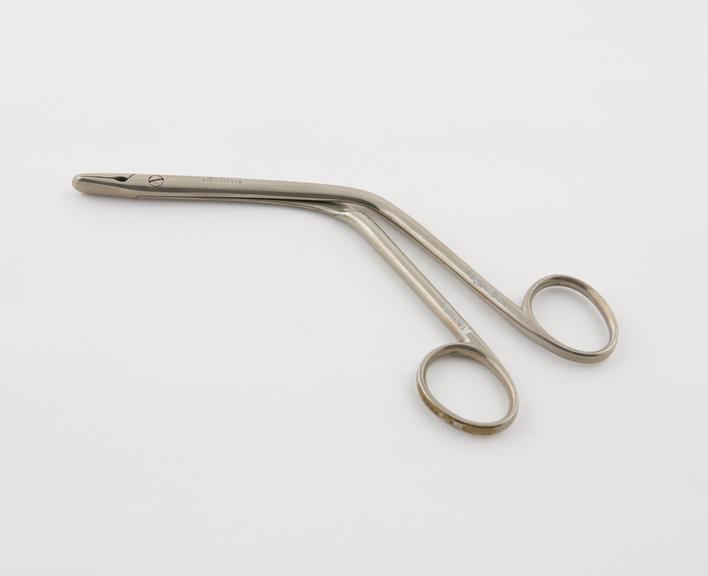 Symonds nasal punch forceps for septum, steel, nickel-plated