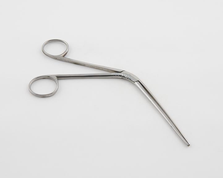 Tilley's nasal dressing forceps, stainless steel, British