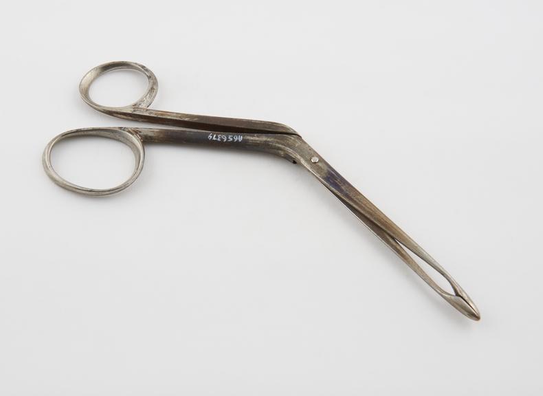 Nasal forceps, steel, by Simal, French, late 19th century