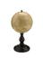 Brass drum orrery on claw foot stand showing seven planets out