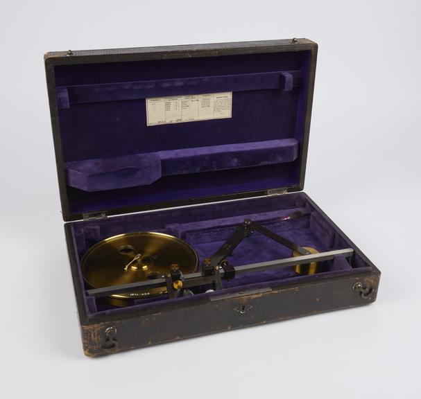 Sphere and disc planimeter by Coradi No.683 in box