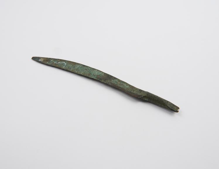 Bronze knife, blade only, Hamonic Collection, Greek
