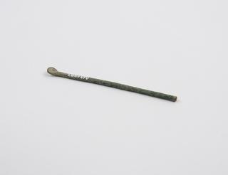 Ear scoop, bronze, Roman (?), 199BC-500AD