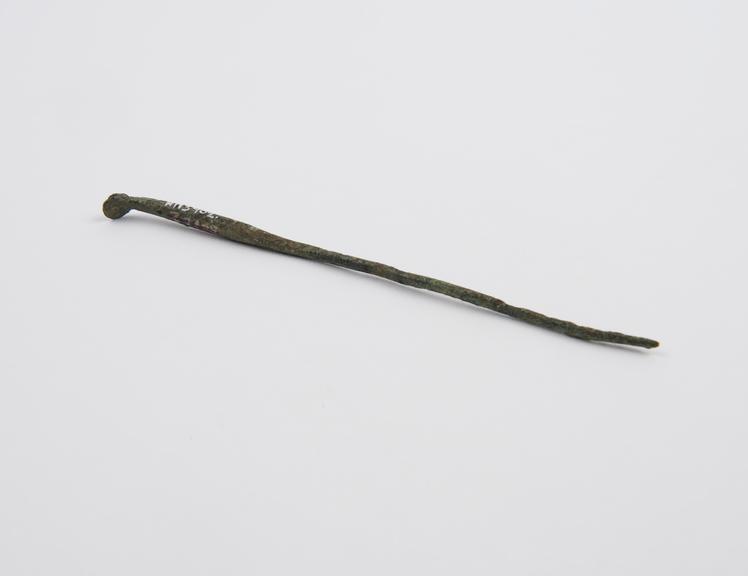 Ear scoop, bronze, Roman, from Sforza collection
