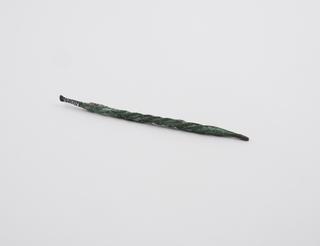 Aural scoop, bronze, Roman, from Sforza collection