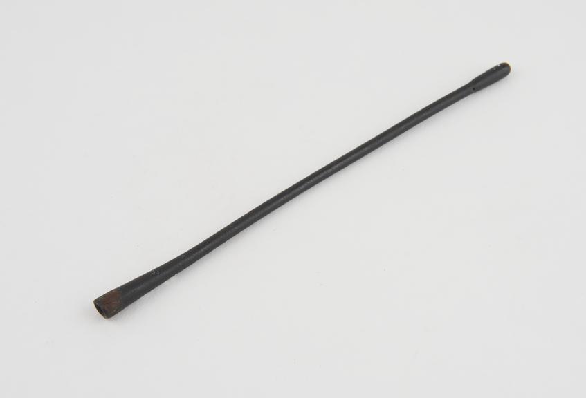 Irrigation tube, gum elastic, 19th century