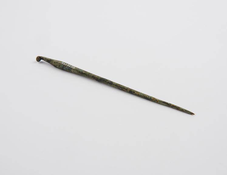 Aural scoop, bronze, Graeco-Roman