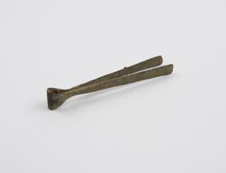 Depilatory forceps, bronze