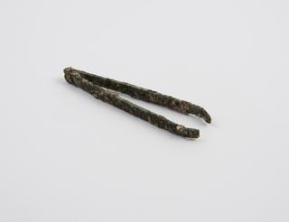 Depilatory forceps, bronze