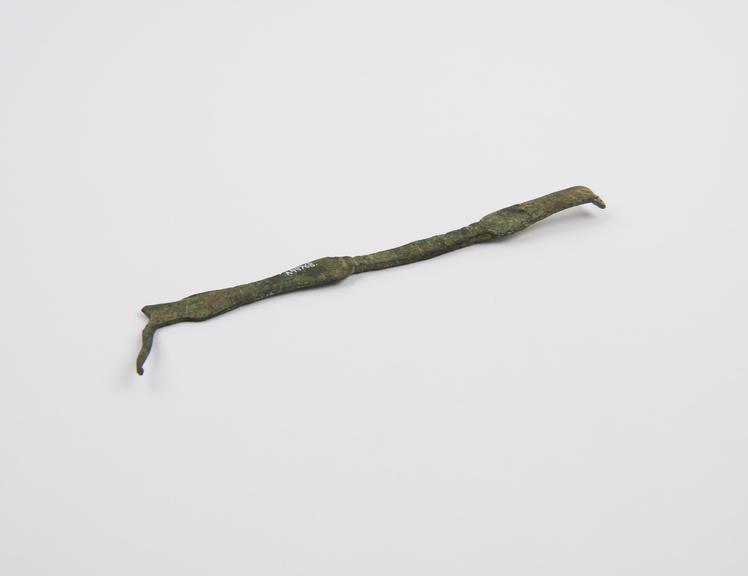 Forceps(?), bronze, broken and incomplete, Roman, 199BC-500AD