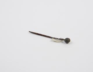 Pin, bronze, found in London, Roman, 50BC-500AD