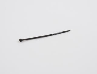 Bronze pin, found in London, Roman, 50BC to 400AD