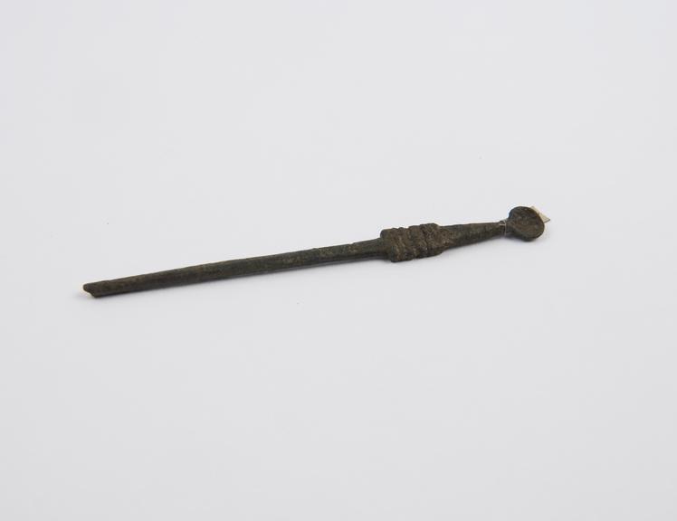 Aural scoop, bronze, Roman