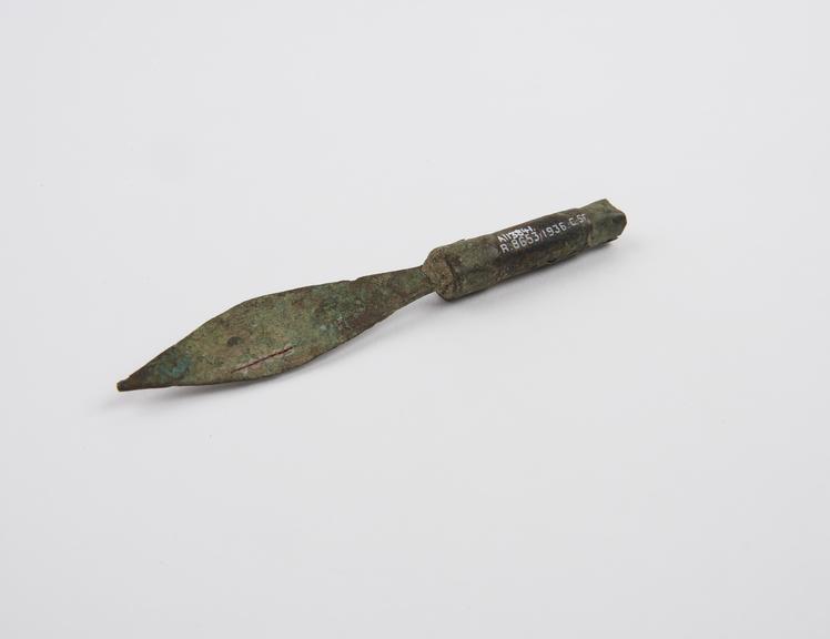 Knife, bronze, Roman, from Sforza collection