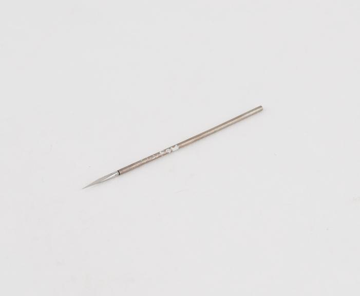 Needle, steel, 1880 to 1920