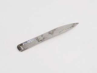 Seton needle, blade only, steel, 19th century