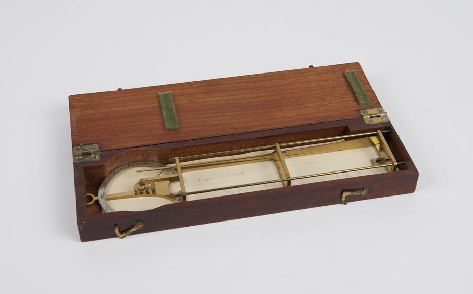 De Saussure hygrometer by Haus, 1824