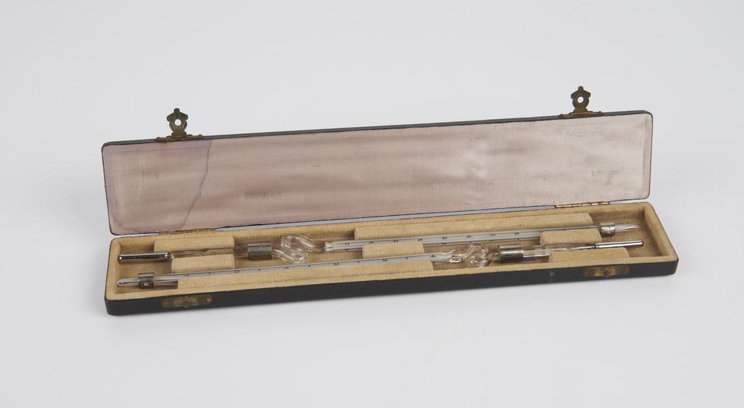 Reversing thermometers, circa 1900, by E
