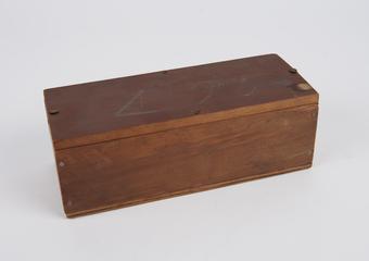 Box for Piche type evaporimeter, British, 1890